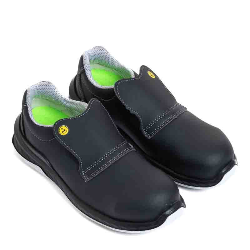 Chaussures de cuisine noir sans métal S2 SRC ESD Londra Upower