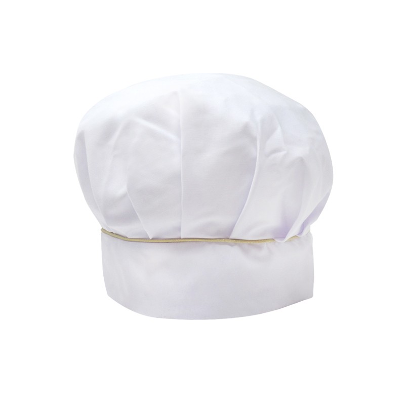 Toque de Cuisine à Liséré Doré