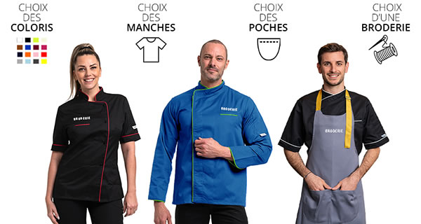 Personnalisation de vêtements professionnels
